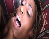 Ebony with Braces Shaggesd by BBC